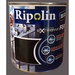 RIPOLIN Protection Extrême Fer sublime vos objets en fer et ferronneries intérieures et extérieures et les protège contre la  ...