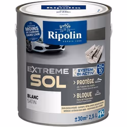 RIPOLIN PROTECTION EXTREME SOL BLANC SATIN 25 L