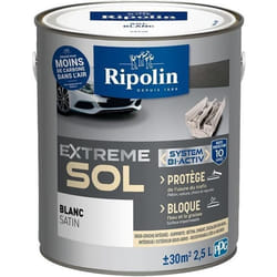 RIPOLIN PROTECTION EXTREME SOL BLANC SATIN 25 L