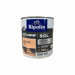 Ripolin - Peinture Sol 'Extrême' Terre cuite 0,5 l - Terre cuite