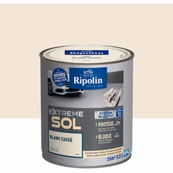 Peinture Sol Satin avec sous-couche intégrée - Protection 10 ans - Ripolin - BENEFICES : Peinture pour SOL Peinture auto-nive ...