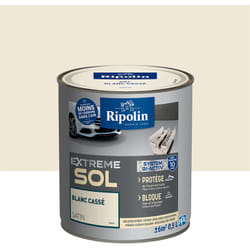 Ripolin - Peinture pour Sol Intérieur et Extérieur - Satin - 0,5L - Blanc Cassé