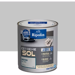 Peinture Sol Satin avec sous-couche intégrée - Protection 10 ans - Ripolin - BENEFICES : Peinture pour SOL Peinture auto-nive ...