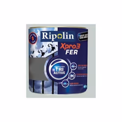 RIPOLIN Peinture Acrylique Xpro3 Tri Active Fer est une peinture antirouille à très haut pouvoir couvrant, spécialement conçu ...