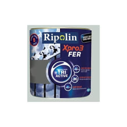 Peinture Acrylique Xpro3 Tri Active Fer Gris clair 0,5 l - Ripolin