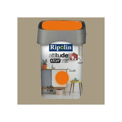 RIPOLIN Peinture Attitude Récup Sépia satin 075L 075 L