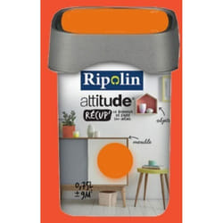 Peinture Attitude Récup' Paprika satin 0,75L 0,75 l - Ripolin