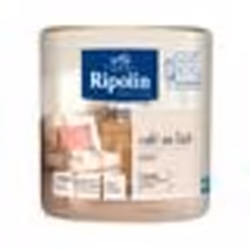 RIPOLIN Peinture murale pour toutes pièces - Café au lait satin - 05 L