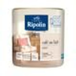 RIPOLIN Peinture murale pour toutes pièces - Café au lait satin - 05 L