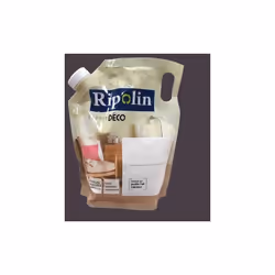 RIPOLIN Poche de Peinture Acrylique 'Esprit Déco' 1L est une peinture acrylique monocouche destinée à toutes les pièces de la ...