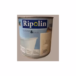 RIPOLIN Peinture Acrylique 'Cuisine & Bain' est une peinture acrylique moncouche destinée aux pièces d'eau (cuisine, salle de ...