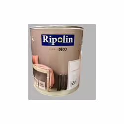 RIPOLIN Peinture Esprit Déco est une peinture acrylique monocouche lessivable, d'aspect mat pour murs et boiseries. Cette pei ...