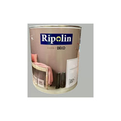 Peinture Esprit Déco Gris velours Mat 1 l - Ripolin