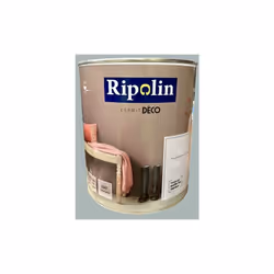 RIPOLIN Peinture Esprit Déco est une peinture acrylique monocouche lessivable, d'aspect mat pour murs et boiseries. Cette pei ...