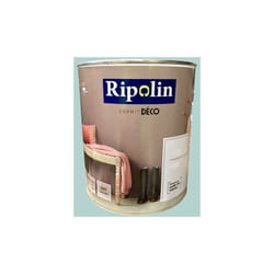 RIPOLIN Peinture Esprit Déco Bleu dragée Mat 1 L