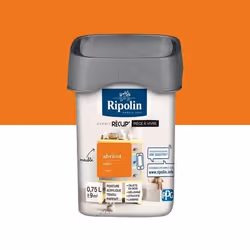 RIPOLIN Peinture de Rénovation Toutes Pièces - Abricot Satin 075L
