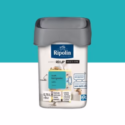 RIPOLIN Peinture de Rénovation Toutes Pièces - Vert Turquoise Satin 075L