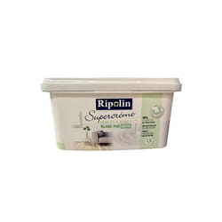 RIPOLIN Peinture Supercrème Murs & Plafonds Blanc Satin 25 L