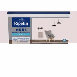 La Peinture Murs, Boiseries, Radiateurs RIPOLIN Rose zouk Mat est une peinture monocouche, très couvrante qui donnera un bel  ...