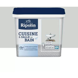 Ripolin - Peinture Cuisine & Salle de Bain Gris lomé 0,75 l