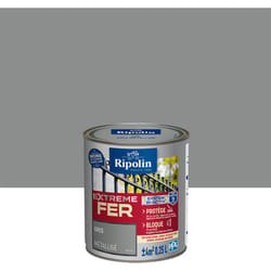 PPG - Peinture pour Fer Extérieur - Métal - 0,25L - Gris - Ripolin