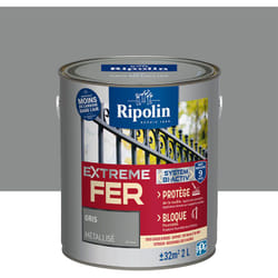 PPG - Peinture pour Fer Extérieur - Métal - 2L - Gris - Ripolin