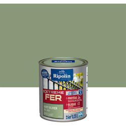Ripolin - Peinture pour Fer Extérieur - Brillant - 0,25L - Vert Olivier ral 6021