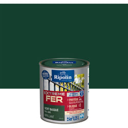 Ripolin - Peinture pour Fer Extérieur - Brillant - 0,25L - Vert Basque ral 6005