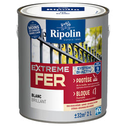 Ripolin - Peinture pour Fer Extérieur - Brillant - 2L - Blanc