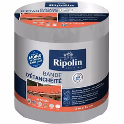 Bande d'étanchéité Adhésive ripolin, 3 m x 10 cm, gris