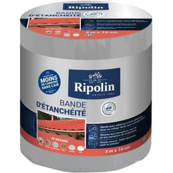 Bande d'étanchéité Adhésive ripolin, 3 m x 10 cm, gris
