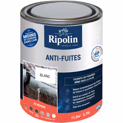 Revêtement d'Etanchéité - Anti Fuites - Ripolin - BENEFICES : Revêtement polyvalent et souple pour REPARER et STOPPER instant ...