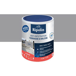 Ripolin - Revêtement Anti-Infiltration Terrasse et Balcon - 0,75L - Gris