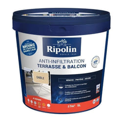 Anti-infiltration pour terrasses et balcons sable - RIPOLIN - 5 L