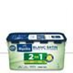 Peinture 2 en 1 murs et plafonds - Blanc satin - RIPOLIN - 25 L