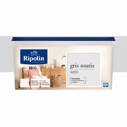 La Peinture acrylique RIPOLIN Esprit Déco Satin va sublimer votre intérieur ! Très couvrante et monocouche, cette peinture mu ...
