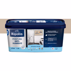 Peinture Etanchéité - Anti-Humidité - Ripolin - BENEFICES : Peinture d'ETANCHEITE ANTI HUMIDITE pour Rénover vos Pièces à pro ...