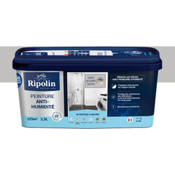 Ripolin - Peinture Anti-Humidité - Satin - 2,5L - Gris Souris