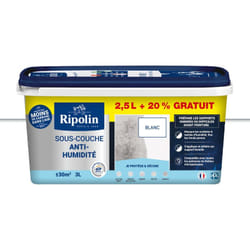 Ripolin - Sous-Couche Anti-Humidité - 2,5L + 20% gratuit