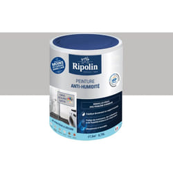Ripolin - Peinture Anti-Humidité - Satin - 0,75L - Gris Souris