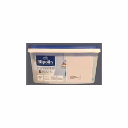 RIPOLIN Peinture Acrylique 'Cuisine & Bain' est une peinture acrylique moncouche destinée aux pièces d'eau (cuisine, salle de ...