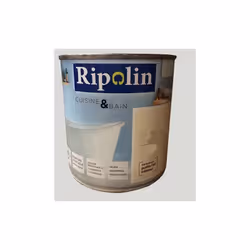 RIPOLIN Peinture Acrylique 'Cuisine & Bain' est une peinture acrylique moncouche destinée aux pièces d'eau (cuisine, salle de ...