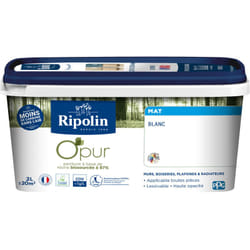 Ripolin - Peinture Mat à base de résine biosourcée à 97% - 2L - Blanc