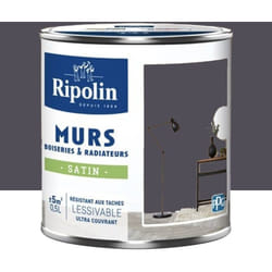 Ripolin - Peinture Murs, Boiseries, Radiateurs Satin Violet duc 0,5 l
