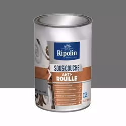 La Sous-couche anti-rouille RIPOLIN Gris RAL 7045 assure une protection durable contre la rouille. Son excellente adhérence s ...