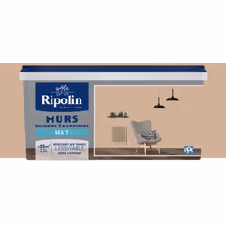 La Peinture Murs, Boiseries, Radiateurs RIPOLIN Mat Gold Manosque est une peinture monocouche, très couvrante qui donnera un  ...
