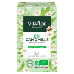 Vitaflor Camomille Bio 18 Sachets
