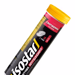Isostar Powertabs, Boisson pour le sport, Concentré, Comprimé, Tube, Airelle, Isotonique