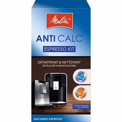 Produit de Nettoyage MELITTA Espresso Kit 4 détartrants + 4 nettoyant