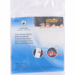 TopFilter 51997, Aspirateur réservoir cylindrique, Filtre, Multicolore, Polyester, 190 mm, 10 mm